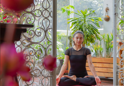 Meditation among plants