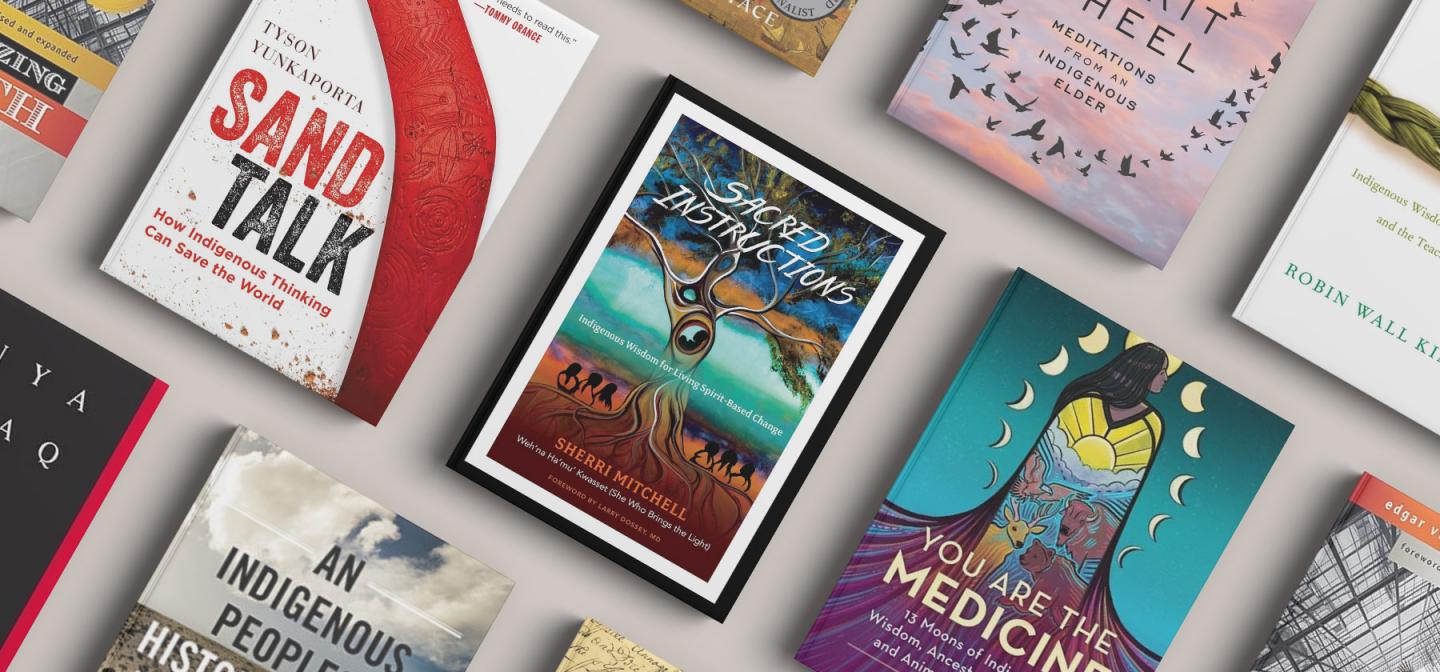 Collection of book covers from Indigenous authors